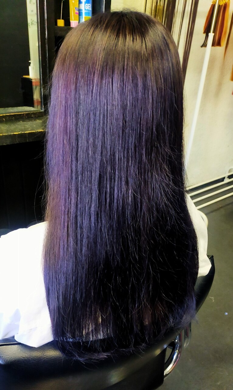 濃い☆バイオレットカラー：L160418477｜バカラ ヘアー 北花田(BAKARA