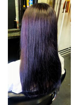 バカラ ヘアー 北花田(BAKARA HAIR) 濃い☆バイオレットカラー