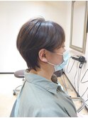 耳掛けショートヘア_ふんわり_大人_シニア東久留米7