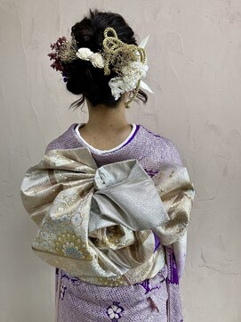 オブジェ(OBJET) 成人式、振袖ヘアセット