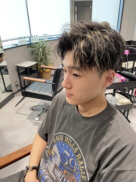 ネクストネオ 静岡(NEXT NEO) NEXT静岡NEO【櫻田】アップバングハイライトメッシュ