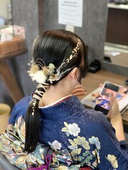 和装ヘアアレンジ