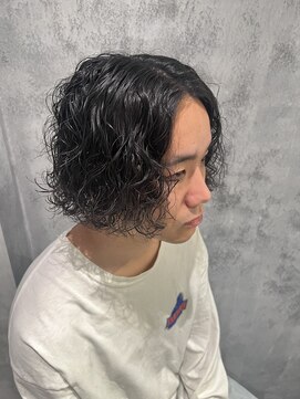 サイファー 心斎橋(CIPHER.) ミディアムパーマ1