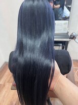 プログレス 長町南店(PROGRESS)&nbsp;ダークブルー☆艶ロング