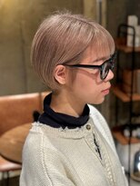 リブロ(liblo)&nbsp;ショートボブ × ホワイトベージュ(3)【liblo】