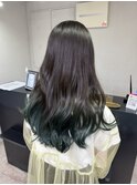 モスグリーンデザインカラーグラデーションオリーブベージュ所沢