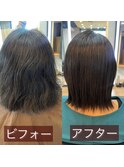 髪質改善酸性ストレートパーマ
