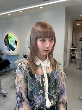 ソル バロール 表参道(SOL .valor) ネビージュ[表参道駅/青山/ケアブリーチ/ダブルカラー]