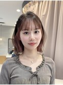 ボブヘア/ボブスタイル/ボブ/タッセルボブ/切りっぱなしボブ