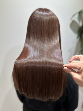 ナイン バイ アソビ 銀座(Nyne by asobi) ブリーチ毛専用髪質改善[ブリーチ縮毛矯正/酸性ストレート/艶髪]