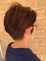 アース 高円寺店(HAIR & MAKE EARTH)&nbsp;収まりやすいふんわりショートヘア《earth_aoyagi0415》