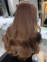 【ブリーチありダブルカラー】大人気★まろやか王道ベージュ[ブリーチなしカラー/ケアブリーチ/表参道]