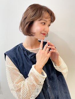 エミィ(emme)の写真/どこから見ても可愛く見える！細部までこだわった似合わせカットで日常での可愛いが続く♪【立川】