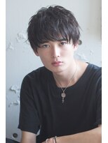 レノラ 本町(LENORA)&nbsp;スパイキーショートブルーブラックフェザーパーマサーフカール