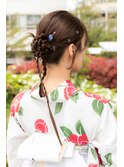 浴衣レンタル　ヘアメ　浴衣ヘア　タイトへア　大阪　推し活