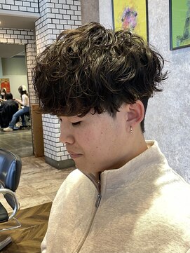 ステレオ ヘアデザイン 安城店(STEREO HAIR DESIGN) ナチュラルな雰囲気に×シャドウパーマ（5月）