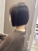 ルシードスタイルサワ(LUCIDO STYLE sawa)&nbsp;20代30代40代前下がりストレート小顔補正立体カット