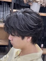 オーバルバイアピッシュ(OVARL by apish) フェザーパーマ/原宿