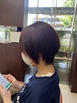 ウィーブ 成田店(Weve) ホワイトグレージュ/デジタルパーマ/チェリーブラウン/成田