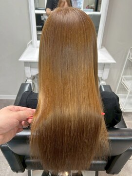 アフィナー(Afinar) 【横浜/横浜駅】髪質改善×ナチュラルキャメルブラウン