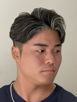 ドルクス 上野店(Dorcus)&nbsp;魔裟斗風髪型　パーマ　魔裟斗風ハイライトカラー