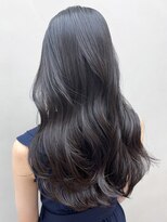 アイティー バイ アルバム 浦和店(IT by ALBUM)&nbsp;ロング暗めカラー韓国ヘア顔周りレイヤー_ba467972