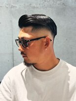 メッツ 原宿(METS)&nbsp;MEN'S/サイドパート×ハイフェード/短髪/ビジネスパーソン向け