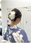 お祭り着付けヘアセット