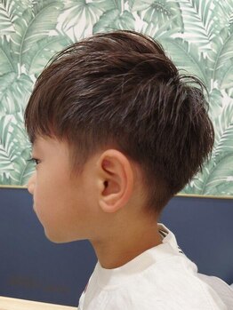 ハーツ(HEARTS)の写真/【小さなお子様~高校生まで、学割U24クーポンご用意◎】家族で通えるアットホームなサロンです♪