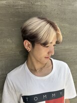 ポート バイ プライマル(port by primal)&nbsp;ミディアムヘア/デザインカラー/フェイスフレーミング/ブリーチ