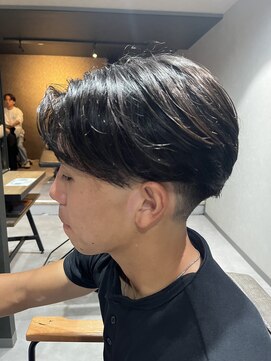 スウェル 柏店(Swell) MEN’S HAIR/ブルーブラック/フェザーパーマ/柏