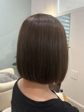 ミューシグ(mysig) ラベンダーグレージュ×ボブ