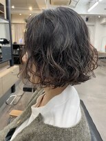 ユノ(juno)&nbsp;【中目黒】ふわふわウェーブパーマボブ☆ドライパーマ