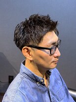 ビーダンディー(Bee dandy)&nbsp;ビジネスツーブロック アップバング 束感スパイキーショート