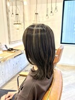 リグ ヘアアンドデザイン(LiG hair&design)&nbsp;立体感を楽しむハイライト