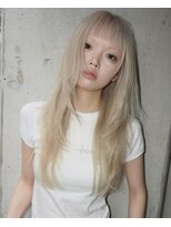 シャチューアオヤマ(SHACHU AOYAMA)&nbsp;ダメージレスハイトーンカラーとレイヤーカット　トリートメント