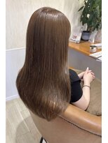 ヘアメイクアモーレ 光の森店(Hair Make Amore)&nbsp;髪質改善カラー×マロンベージュ