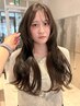 【miyu指名】透明感カラー+髪質改善トリートメント　￥7150