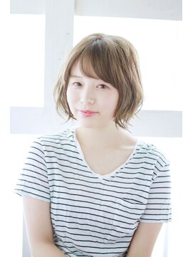 アウラ(Aula by marbles) ゆるバルーンボブ[横浜美容室30代40代50代]