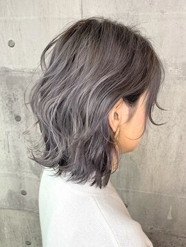 ジアン バイ ミルボン NU茶屋町+(GIEN by milbon) 外国人風イルミナパールグレージュ@川原拓也