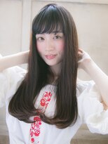 ルティア 池袋(Lutia)&nbsp;卵型　大人ストレート　髪質改善