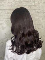 プライズ 池袋店(prize)&nbsp;10代_20代_ダークパープルラベンダー艶髪イルミナカラー池袋7078