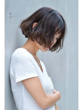 ジャン クロード ビギン 横浜ベイクオーター店(JEAN CLAUDE BIGUINE) パーマボブ　黒髪カタログ　20代　30代　40代　50代