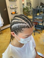 ラグシス ザ ヴィンテージ(LUXIS THE VINTAGE)&nbsp;【コーンロウ】レディースコーンロウ8本