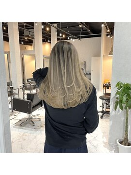 アフター(after) レイヤー×バレイヤージュ