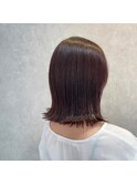 外ハネボブ＊色気溢れる艶髪＊ラベンダー【ZinaCENTRAL】