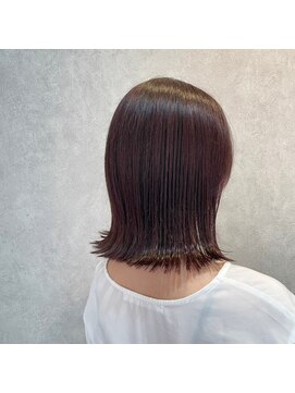 ジーナ セントラル銀座(Zina) 外ハネボブ＊色気溢れる艶髪＊ラベンダー【ZinaCENTRAL】