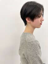 トゥーリ 薬院店(tuuli)&nbsp;tuuli miyu センターパート/ハンサムショート/黒髪ショート
