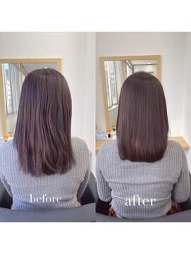 リアン(Lien) 『髪質改善』ストレートエステ（縮毛矯正）（リタッチ可）