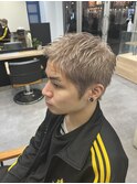 スパイキーショート ハイトーンベージュ